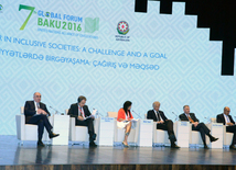 7th Global Forum of UN Alliance of Civilizations in Baku. Azerbaijan, Baku, 26 apr. 2016